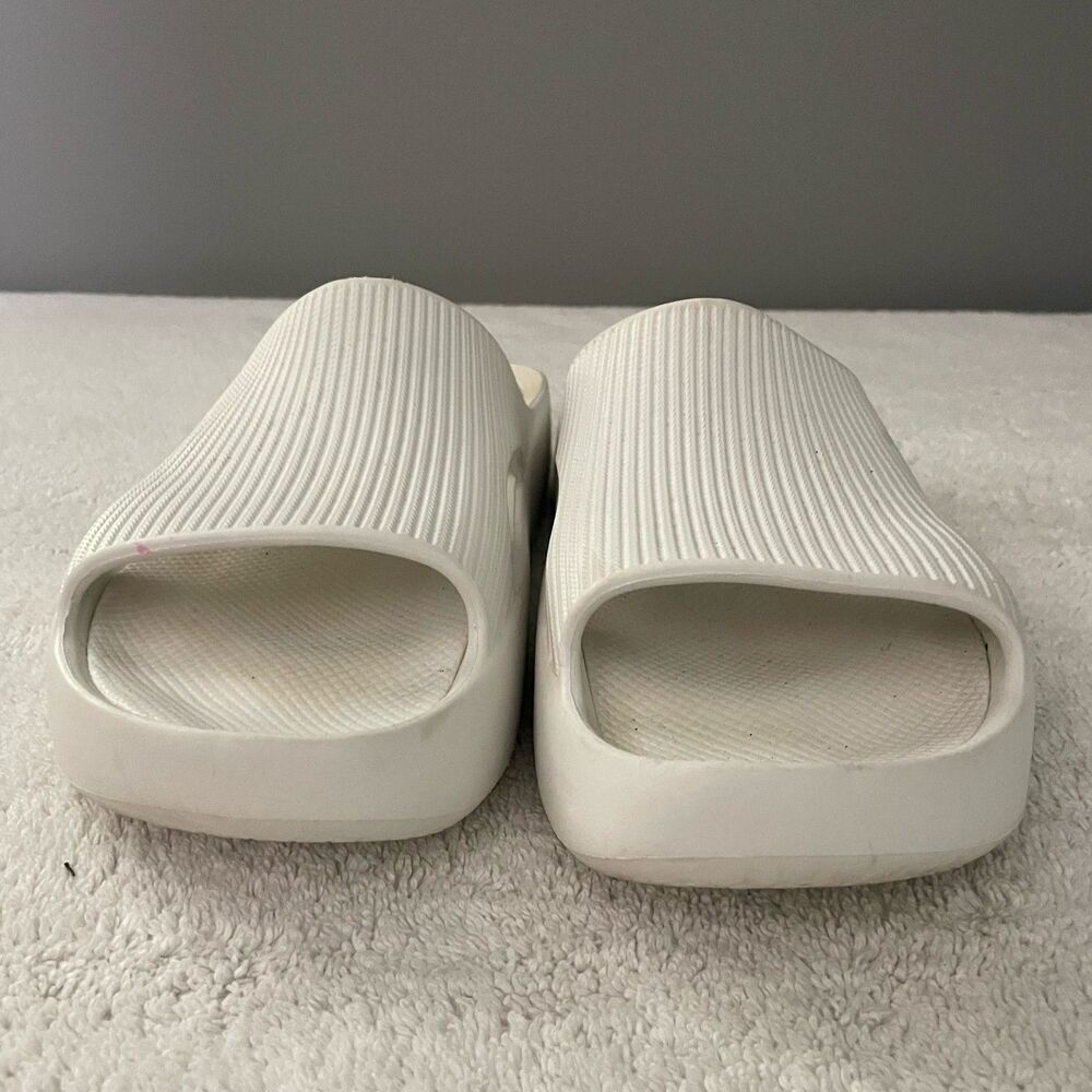 Calia White Slide Sandals Comfort Foam Athleisure 6 Women's Normcore Gym - Picture 11 of 13